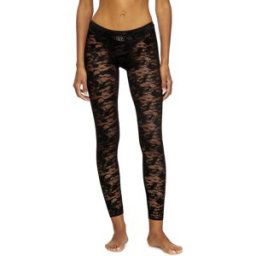 Diesel - Legging en dentelle camouflage - Pantalons - Femme - Noir M
