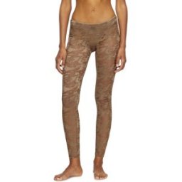 Diesel - Legging en dentelle camouflage - Pantalons - Femme - Marron M
