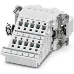 Adaptateur-bornier HC-B 10-A-DT-PER-M Phoenix Contact Contenu: 5 pc(s)
