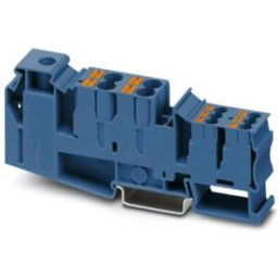 Phoenix Contact 3214081 Borne collectrice de potentiel raccord à vis bleu 20 pc(s)