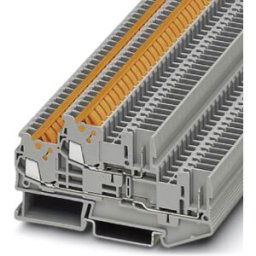 Bloc de jonction à 2 étages Phoenix Contact QTTCB 1,5/ 2P 3050196 gris 50 pc(s)