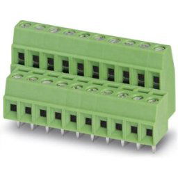 Bornier à 2 étages Phoenix Contact MKKDS 1/ 2-3,81 1708026 1.00 mm² Nombre de pôles 4 vert 50 pc(s)