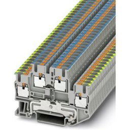 Bloc de jonction à 2 étages Contenu: 50 pc(s) Phoenix Contact PTTB 2,5-PE/N 3210981