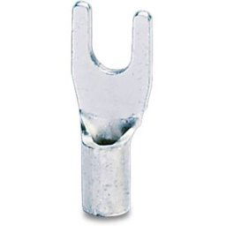 Phoenix Contact 3240138 Cosse à fourche 0.50 mm² 1 mm² Ø du trou=3.7 mm non isolé métal 100 pc(s)
