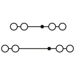 Phoenix Contact 3210610 Bloc de jonction à 2 étages 5.2 mm ressort de traction bleu 50 pc(s)