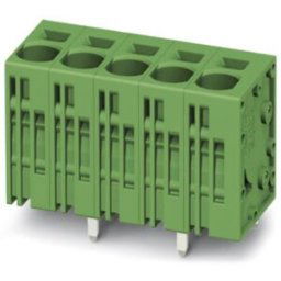 Bornier à ressort Phoenix Contact SPT 5/ 4-V-7,5-ZB 1719338 6.00 mm² Nombre de pôles 4 vert 50 pc(s)