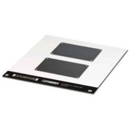 Phoenix Contact 0831630 LS-EMSP-AL (90X60) BK Marquage pour appareils Type de montage: à visser, à riveter noir Nombre de marqueurs: 10 5 pc(s)