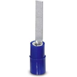 Cosse à embout Phoenix Contact 3240532 modèle plat 2.50 mm² partiellement isolé bleu 100 pc(s)