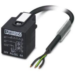 Câble pour capteurs/actionneurs - SAC-3P- 5,0-PUR/A-1L-V Phoenix Contact 1443129 noir 1 pc(s)