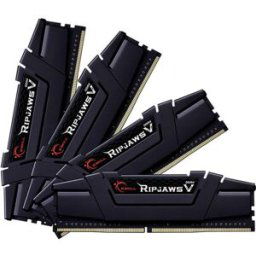 G.Skill Ripjaws V Mémoire pour PC DDR4 64 GB 4 x 16 GB non-ECC 3600 MHz DIMM 288 broches CL18-22-22-42 F4-3600C18Q-64GVK