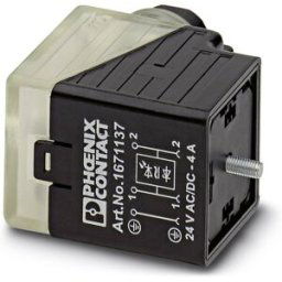 Connecteur pour électrovannes Contenu: 1 pc(s) Phoenix Contact SACC-V-3CON-PG9/A-1L-S 1671137
