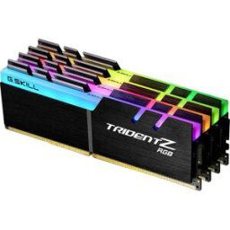G.Skill Trident Z RGB Mémoire pour PC DDR4 64 GB 4 x 16 GB non-ECC 3600 MHz DIMM 288 broches CL18-22-22-42 F4-3600C18Q-64GTZR