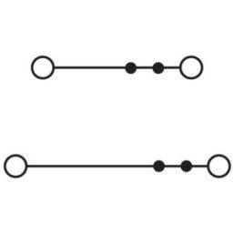 Phoenix Contact 3002615 Bloc de jonction à 3 étages 6.2 mm ressort de traction gris 50 pc(s)
