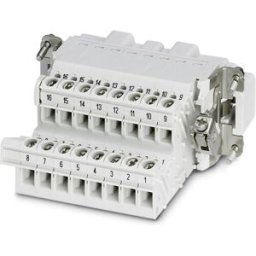 Adaptateur-bornier HC-B 16-A-UT-PEL-M Phoenix Contact Contenu: 5 pc(s)