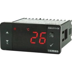 Emko ESM-3711-CN.5.12.0.1/00.00/1.1 2 points de réglage Régulateur de température PTC -50 à 130 °C Relais 16 A (L x l x H) 65 x 76 x 35 mm