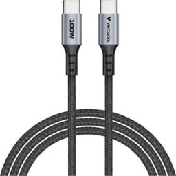 Verbatim de téléphone portable Cordon [1x USB-C® mâle - 1x USB-C® mâle] 1.2 m USB-C®
