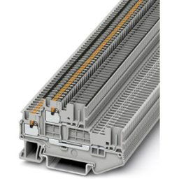 Bloc de jonction à 2 étages Phoenix Contact PTTB 1,5/S/2P-PV 3212468 gris 50 pc(s)