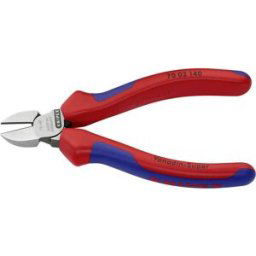 Pince coupante diagonale avec facette Knipex 70 02 140 140 mm 1 pc(s)