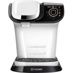 Bosch Haushalt TASSIMO MY WAY 2 TAS6504 Machine à capsules blanc, noir détartrant, One Touch, bloc de cuisson amovible