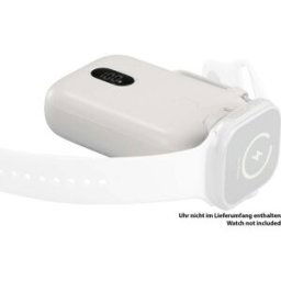 VOLTCRAFT VC-PBP3153CB Powerbank (batterie supplémentaire) 10000 mAh Power Delivery, Quick Charge 3.0 Li-Ion USB-C®, avec adaptateur pour Apple Watch blanc