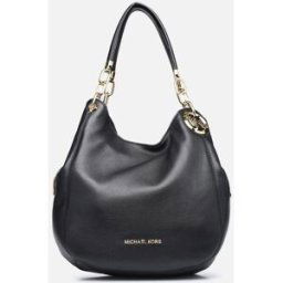 LILLIE LG CHAIN SHOULDER TOTE par Michael Michael Kors Noir T.U Sacs