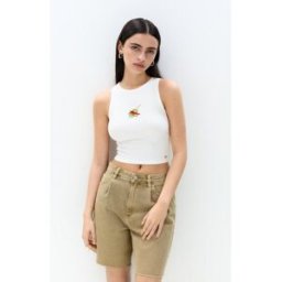 Pull&Bear Débardeur Gilda Blanc cassé M female