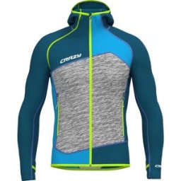Veste de randonnée à capuche Crazy Resolution Light Bleu L Homme