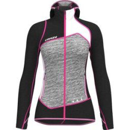 Veste de randonnée à capuche femme Crazy ionic Light Noir L Femme