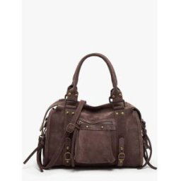 Sac à main Milano sac porté épaule Velvet cuir VELVET 34F-0VE24094 Marron