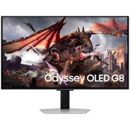 Écran PC Samsung 2024 Odyssey OLED 32" G80SD Argent