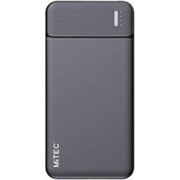 Mitec Mitec 10,000Mah Power Bank Black Blanc Taille unique Unisex