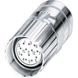 Connecteur à câble 17 pôles Contenu: 1 pc(s) Phoenix Contact CA-17S1N8A80DN 1619754