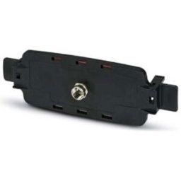 Phoenix Contact ECS-P-122X169-L-UV1-1M12 Face avant (L x l x H) 62 x 196 x 34 mm PC noir 5 pc(s)