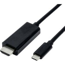 Câble adaptateur Value USB-C® / HDMI USB-C® mâle, Fiche mâle HDMI-A 1.00 m noir 11.99.5840 Câble dafficheur USB-C®