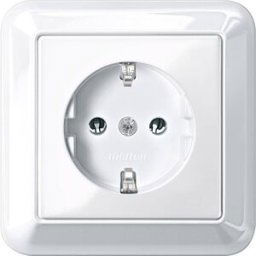 Merten Prise de courant System M blanc polaire MEG2301-1219 1 pc(s)