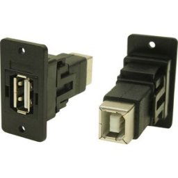 Adaptateur/prolongateur, embase femelle Port USB type A - port USB type B CP30609NX Cliff Contenu: 1 pc(s)