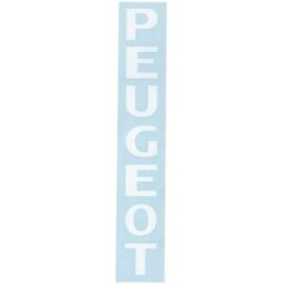 1Tek Origine Autocollant stickers de fourche « Peugeot » blanc 190x25