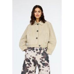 Pull&Bear Veste Workwear Boutons Sable L female