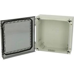 Fibox NEO PC 323215 T 4811001 Boîtier mural 320 x 320 x 150 Polycarbonate résiste à la corrosion gris clair (RAL 7035) 1 pc(s)
