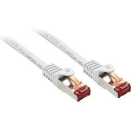 LINDY 47384 RJ45 Câble réseau, câble patch CAT 6 S/FTP 2.00 m blanc 1 pc(s)