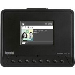 Imperial DABMAN i410 BT Tuner Hi-Fi noir Bluetooth®, DAB+, radio Internet, WiFi, USB