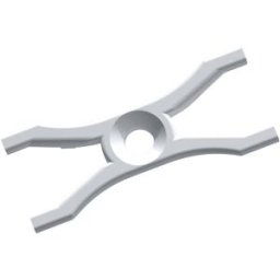 Deko Light 980023 Montageclip, Set (2 Stk.) Clip de montage plastique (l x H x P) 13 x 3.20 x 32 mm 2 pc(s)