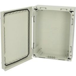 Fibox NEO PC 423215 G 4810002 Boîtier mural 420 x 320 x 150 Polycarbonate résiste à la corrosion gris clair (RAL 7035) 1 pc(s)