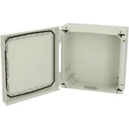 Fibox NEO PC 323215 G 4810001 Boîtier mural 320 x 320 x 150 Polycarbonate résiste à la corrosion gris clair (RAL 7035) 1 pc(s)