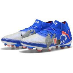 Puma Future 8 Ultimate Adults Firm Ground Football Boots Blanc/Bleu 9 (43) Male