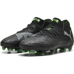Puma Future 8 Ultimate Adults Firm Ground Football Boots Noir/Vert 6 (39) Male