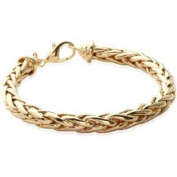 Bracelet femme plaqué or maille palmier Maison de la Bijouterie Y4V006ZU female