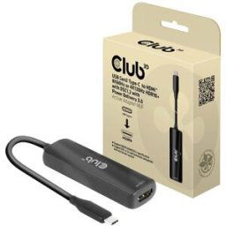 Club 3D USB 2.0 Adaptateur [1x USB-C® mâle - 1x HDMI femelle] Adapter USB 3.2 Typ C - HDMI 2.1 17 cm