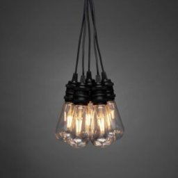 Konstsmide 2365-800 Guirlande lumineuse pour lintérieur/extérieur CEE: F (A - G) sur secteur Nombre de lumière 10 LED ambré Longueur éclairée: 4.5 m