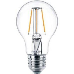 Philips LED 77759300 LED CEE F (A - G) E27 4.3 W = 40 W blanc chaud (Ø x L) 6 cm x 10.6 cm 2 pc(s)